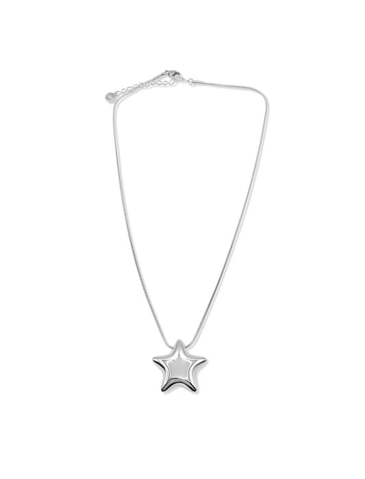 Kristalize Blaise Silver Necklace