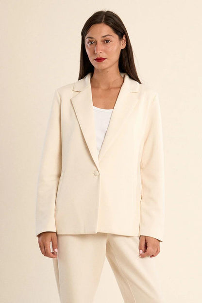 Gabrielle Paloma Blazer- Ivory