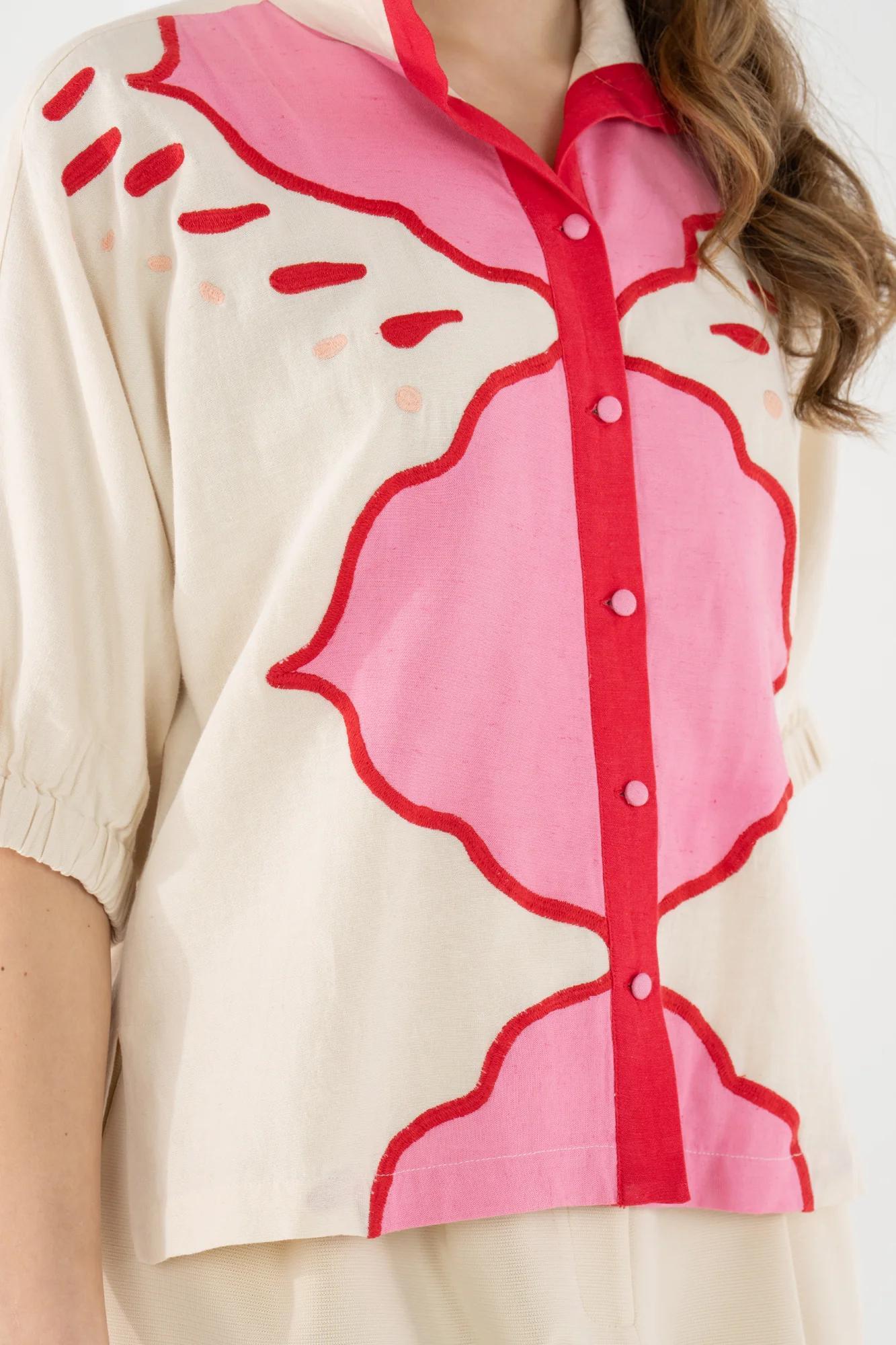 Emily McCarthy Bonny Top- Pink Palace