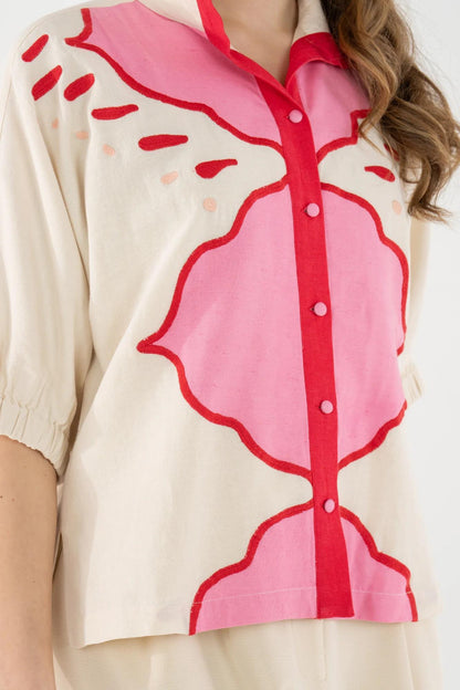 Emily McCarthy Bonny Top- Pink Palace