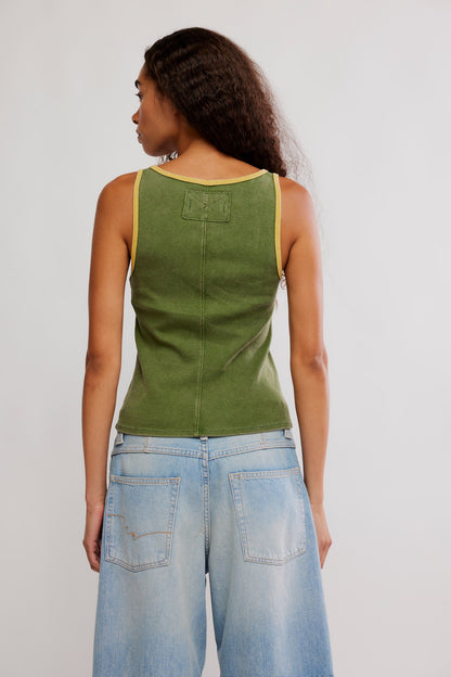 Free People Moxie Tank- Jungle Combo