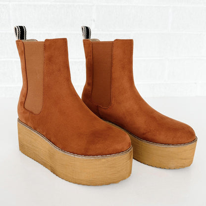 Yoshi Boots Rust Suede *FINAL SALE*