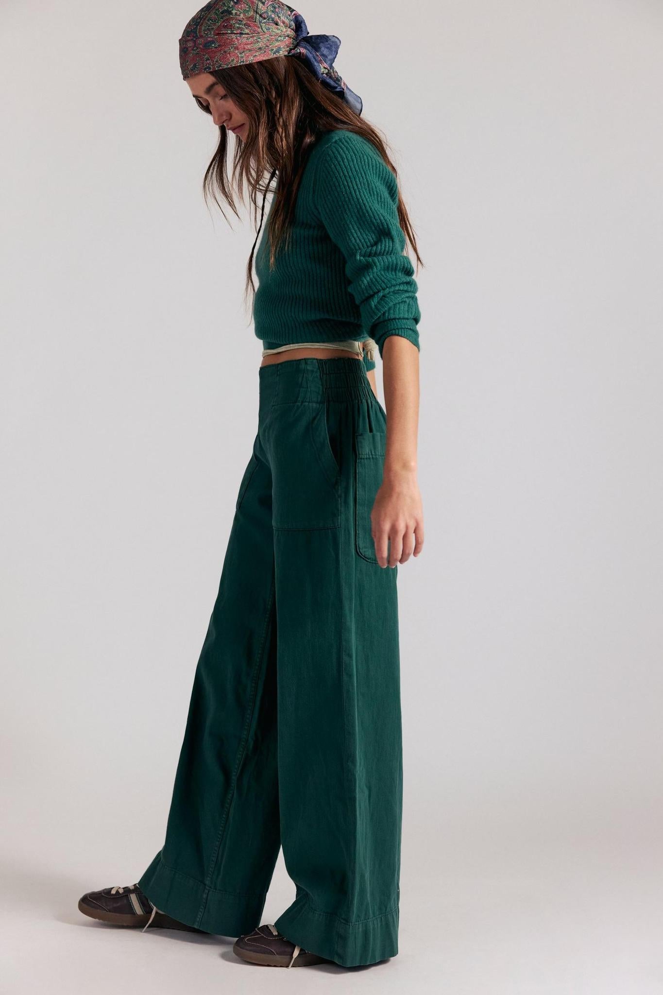 Breezy Denim Pull On- Pineneedle