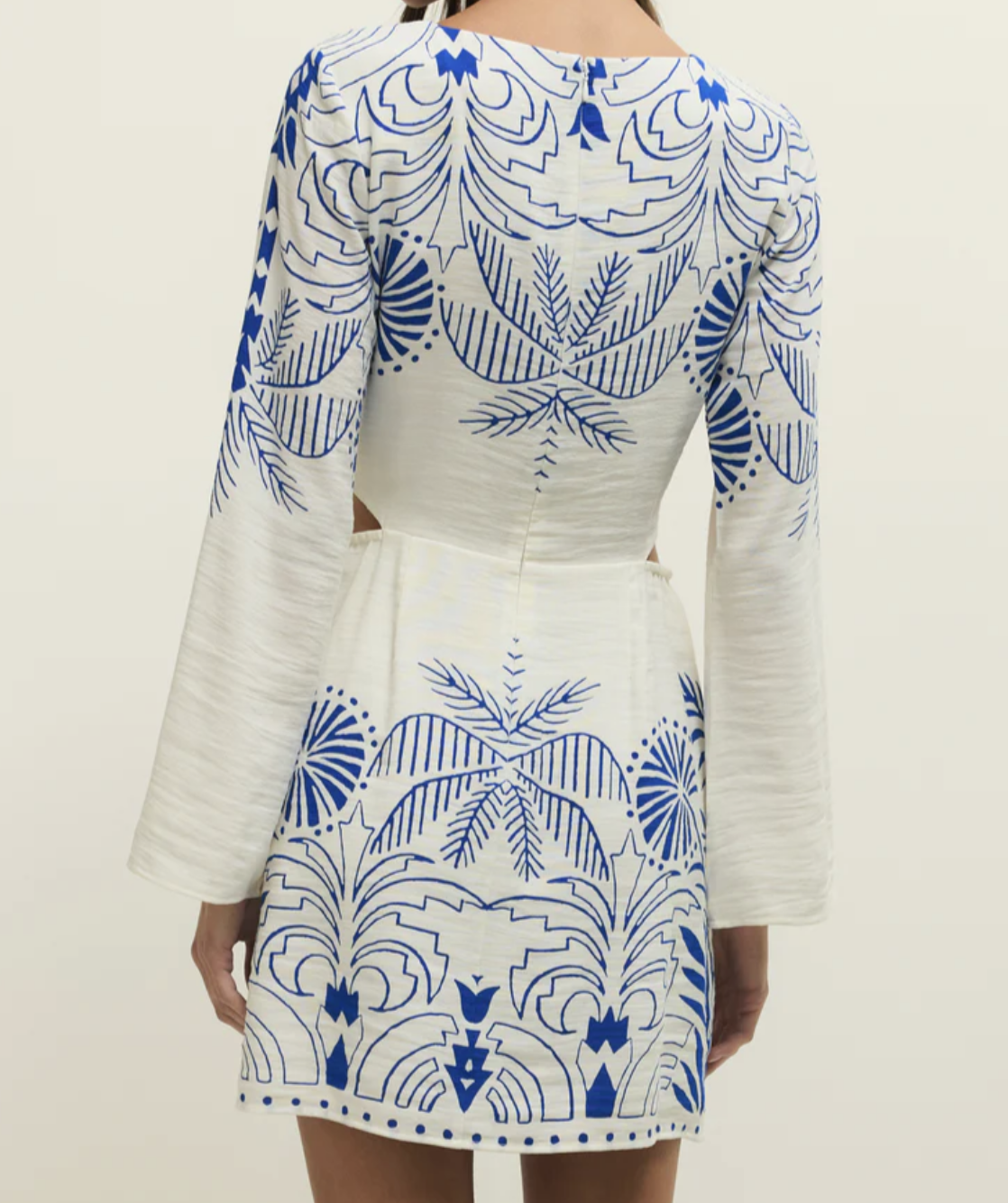 Tahina Palm Dress