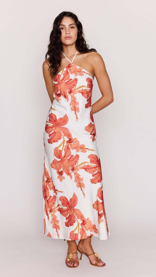 Isla Halter Maxi Dress