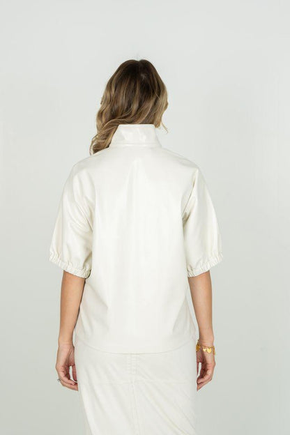 Emily McCarthy Poppy Top- Carrara