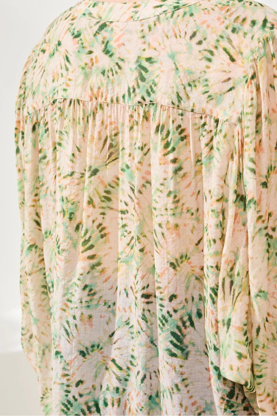 Dolman Sleeve Blouse- Cactus Clay