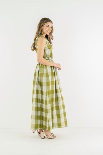 Sorento Dress- Gingham