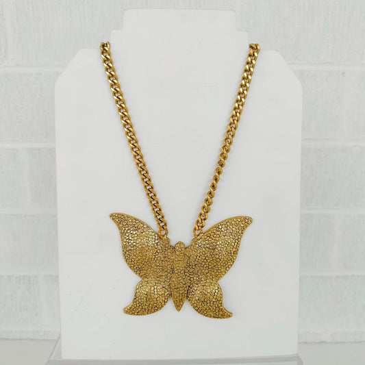 Butterfly Statement Necklace