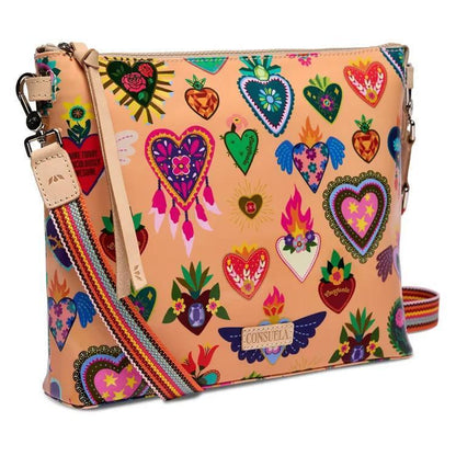 Consuela Downtown Crossbody-Peach