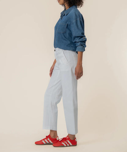KUT Ashton Barrel Denim-White