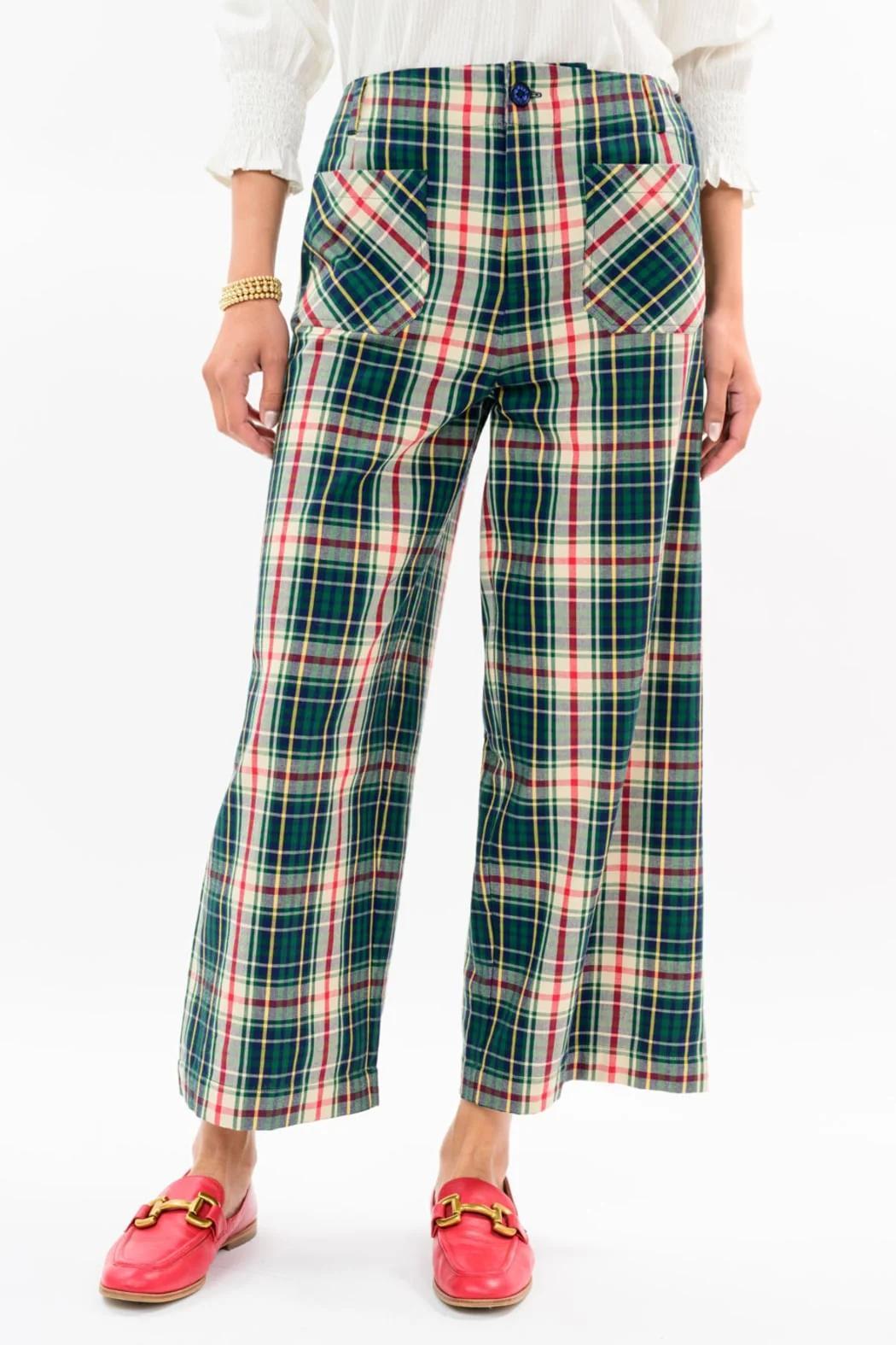 Ivy Jane Plaid Pocket Pant
