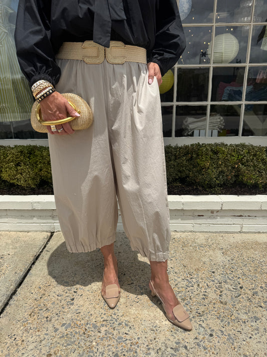 Balloon Pant-One Size Taupe