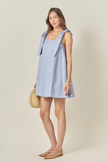 Bow Mini Dress