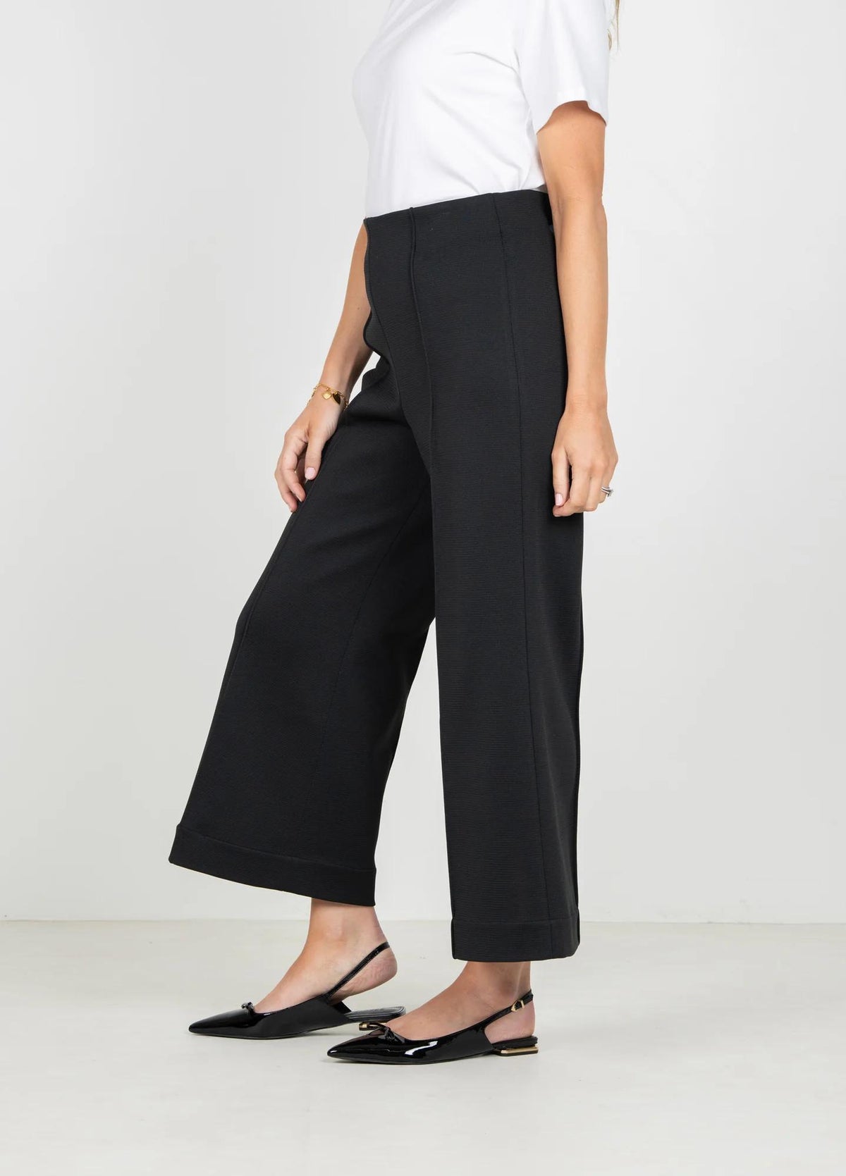 Cropped Piper Pant-BLK