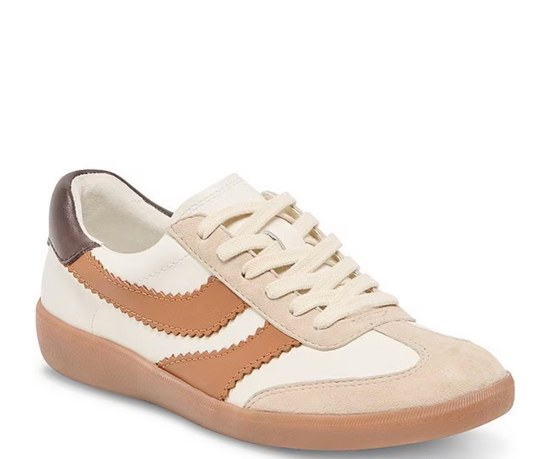 Dolce Vita Merit Sneaker-White/Tan