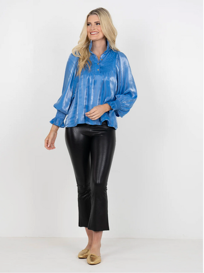 Charlotte Top- Sapphire