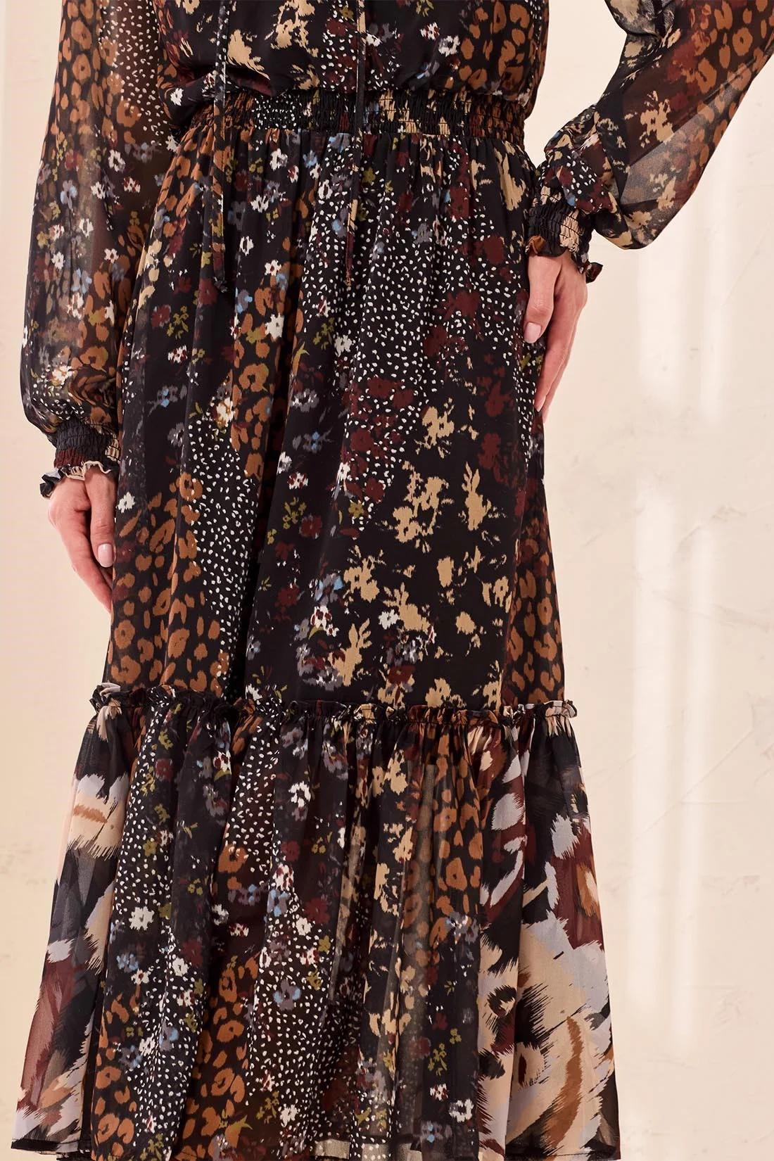 Mixed Drama Dress