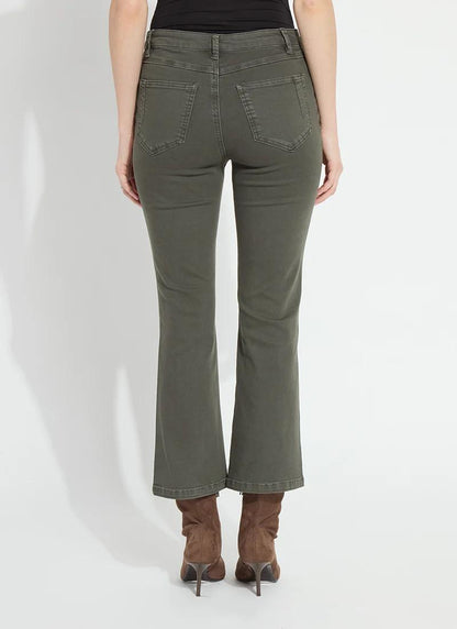 Ankle Estelle Ankle Flare Denim- Asutex