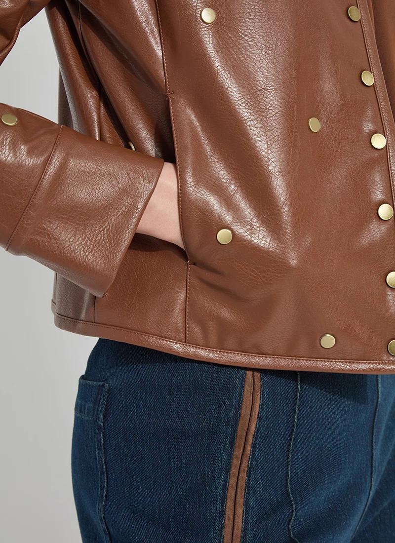 Lysse Luanne Studded Vegan Jacket