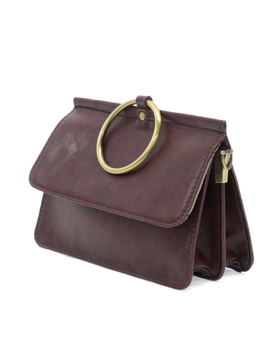 Aria Ring Bag- Mahogany