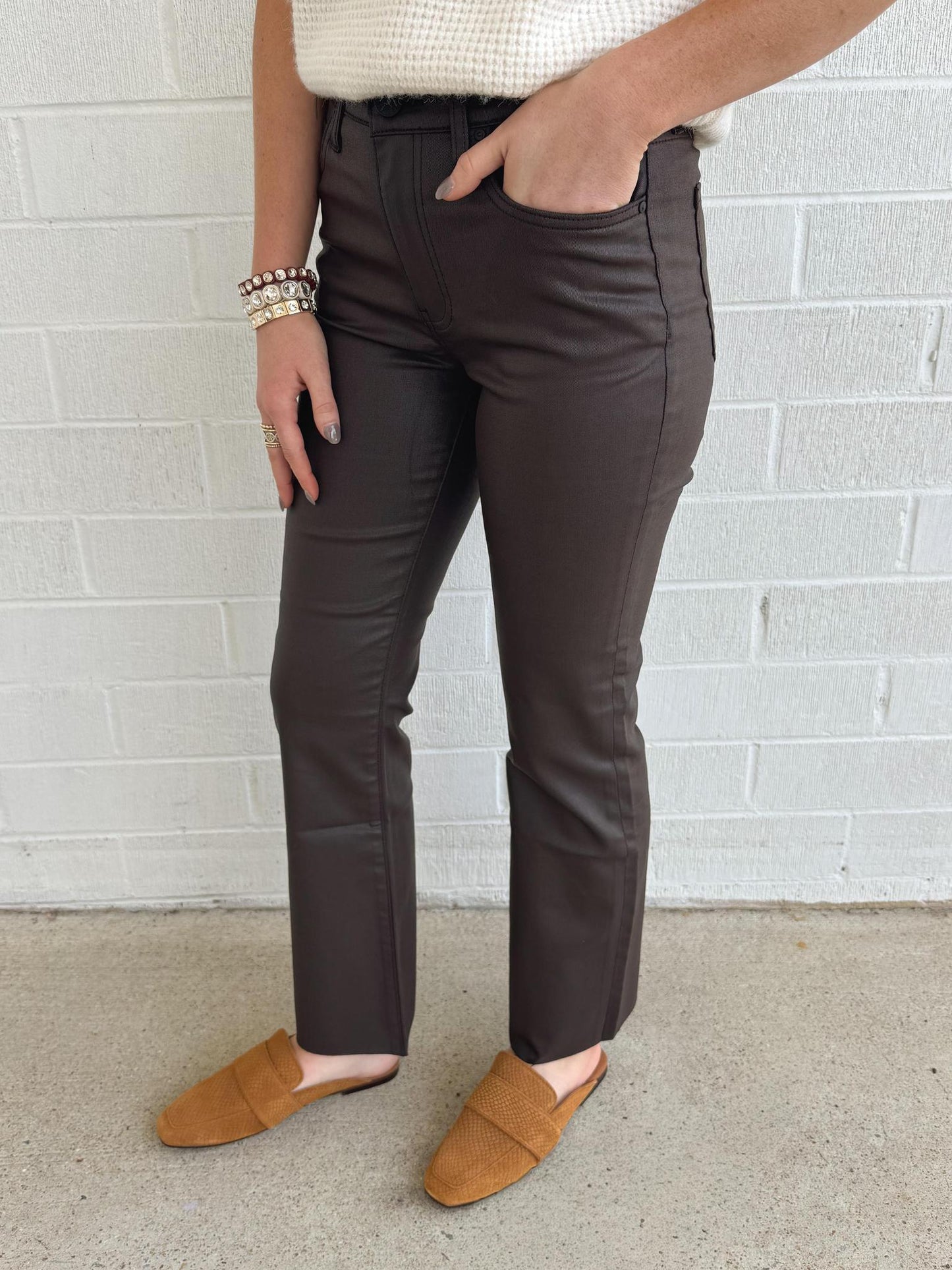 KUT Kelsey Denim- Chocolate