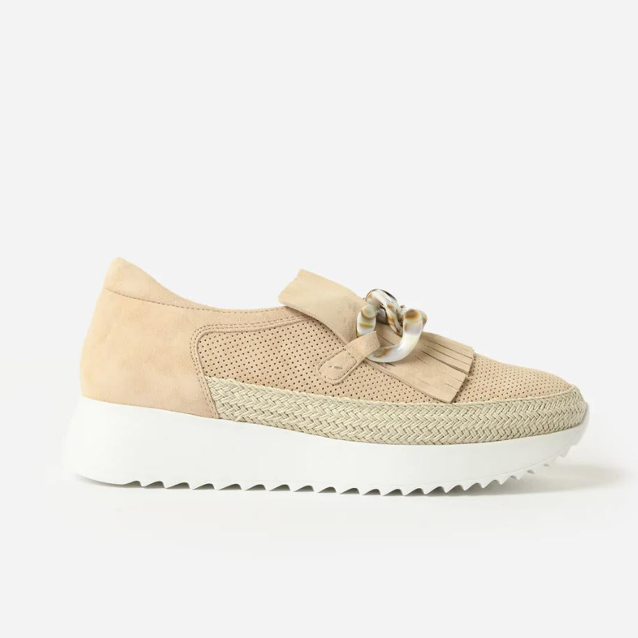 Vaneli Qerere Sneaker- Nude Suede