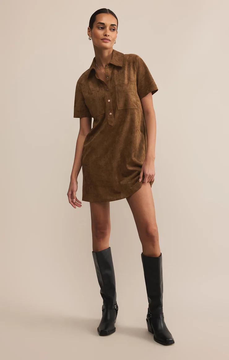 Z Supply Sydney Suede Mini Dress