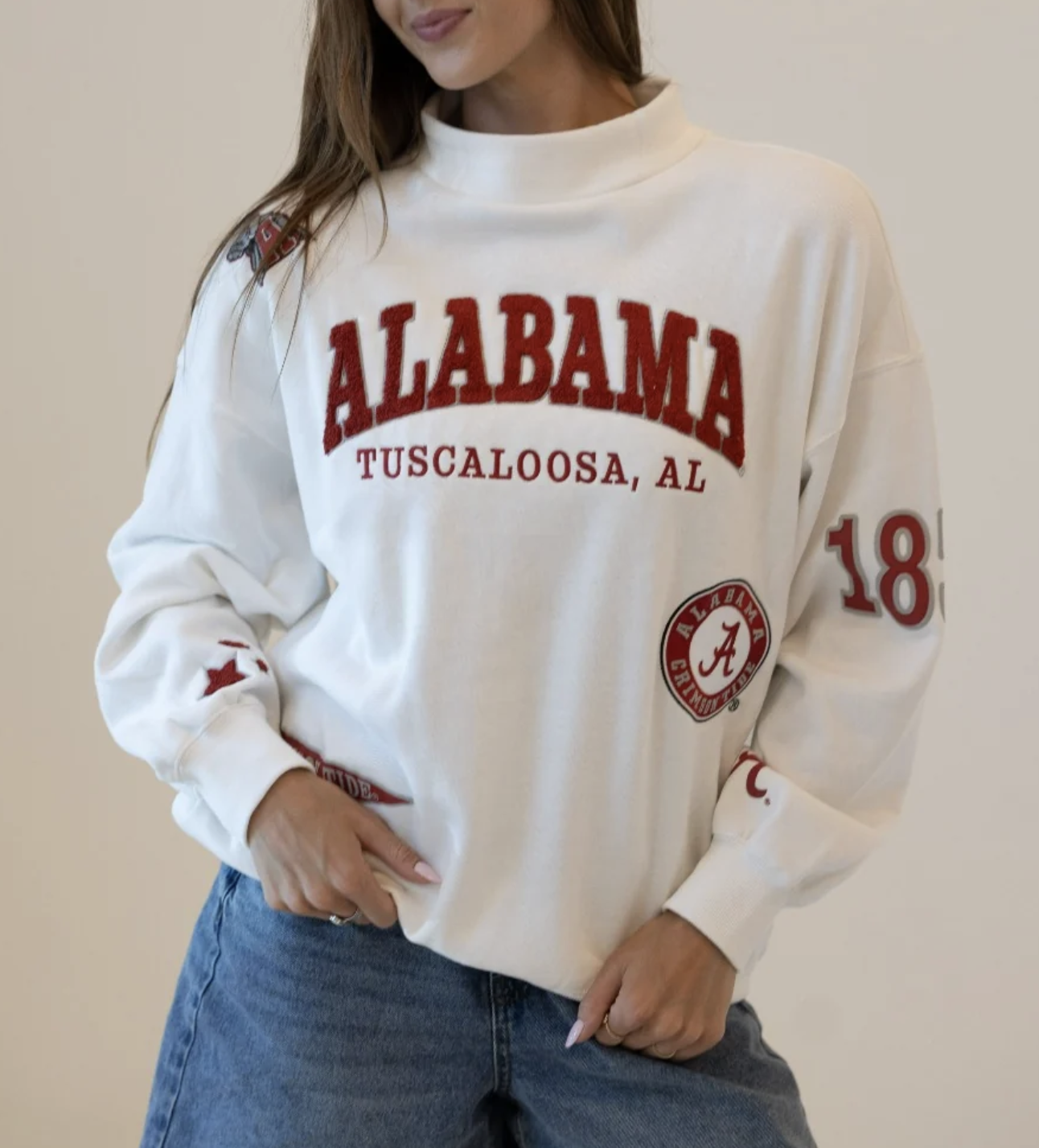 Bama Scatter Mock Neck