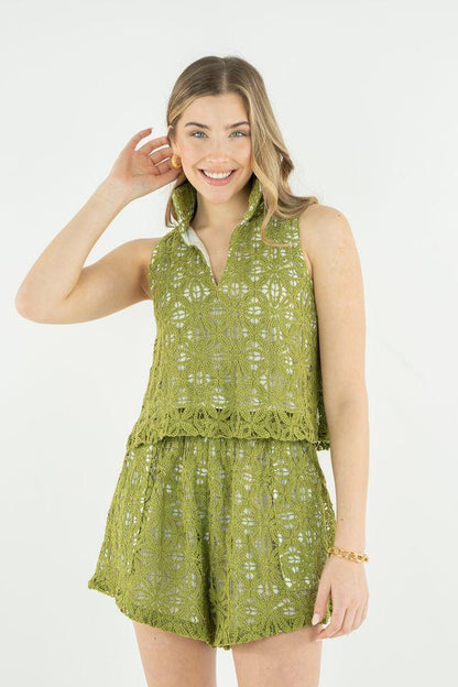 Lucy Tank- Olive Hour