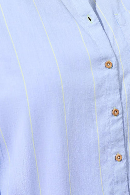 Stripe Button Front Shirt