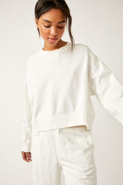 Intercept Pullover-White