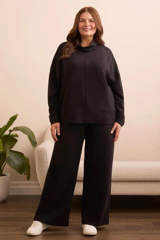 Funnel Neck Top