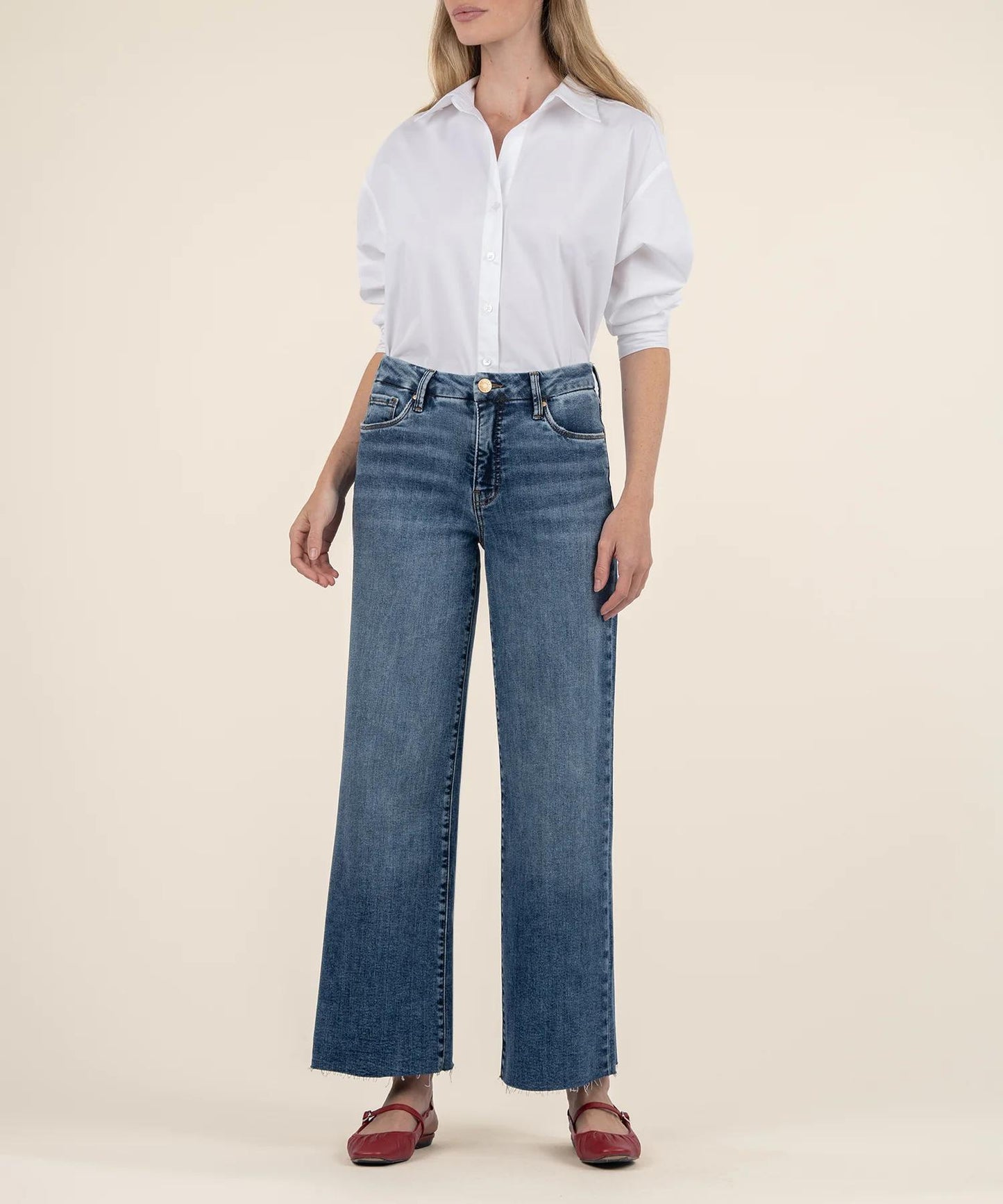 KUT Wide Leg Denim- Family