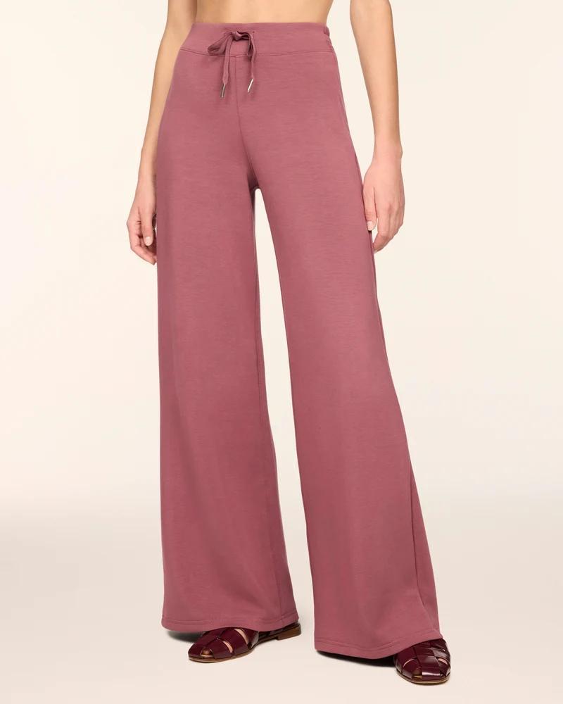 Spanx Wide Leg Pant- Rum Raisin