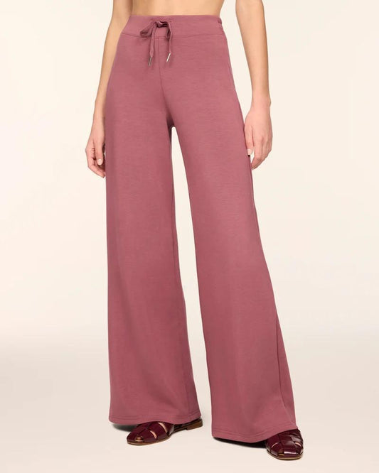 Spanx Wide Leg Pant- Rum Raisin