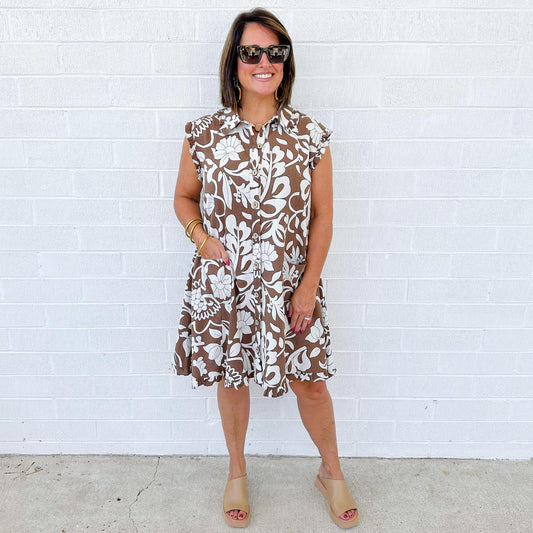 Ruffled & Swing Dress
