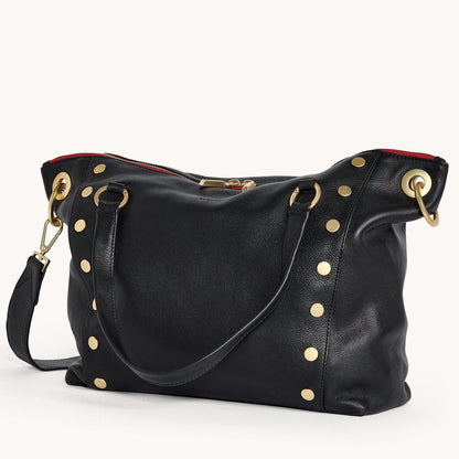 Daniel Large Black Zip