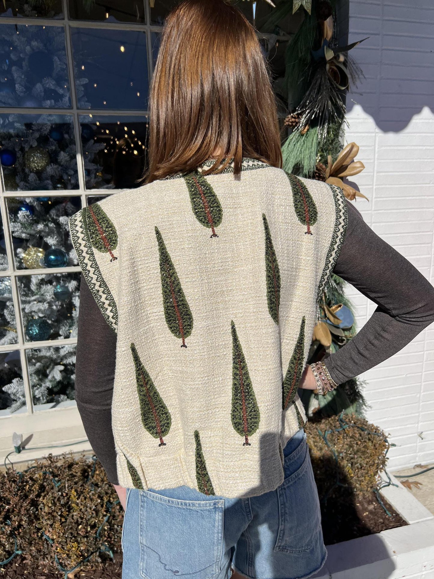 Ivy Jane Tree Print Vest