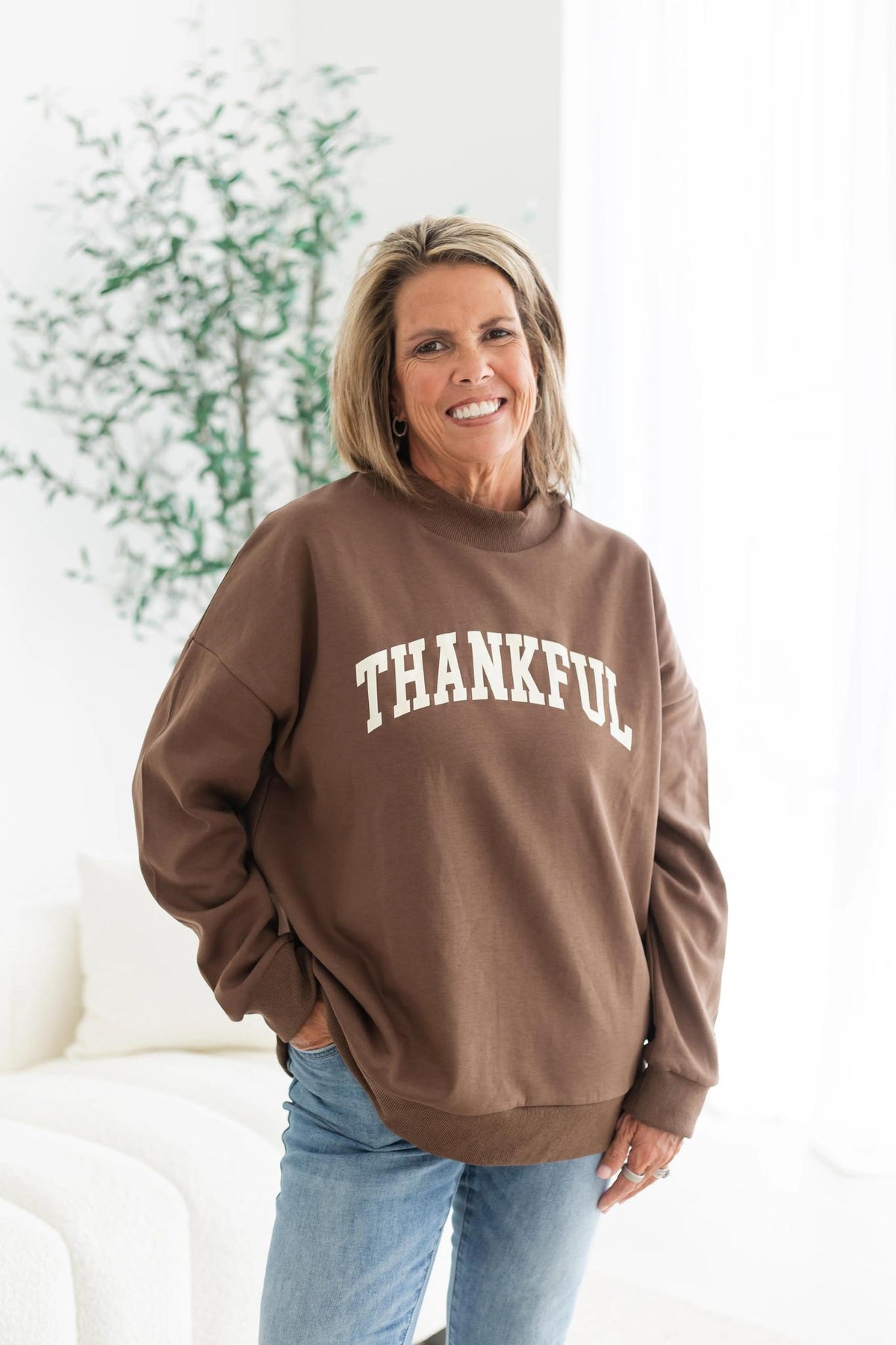 Reversible Thankful/Blessed-Mocha