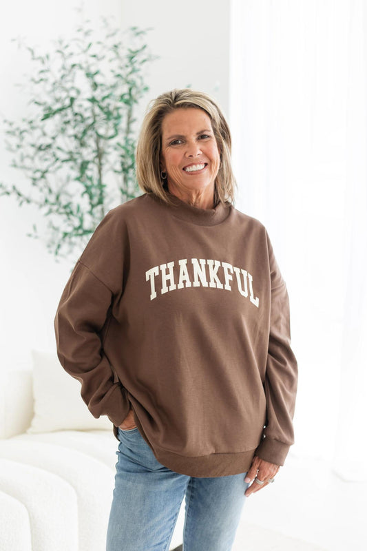 Reversible Thankful/Blessed-Mocha