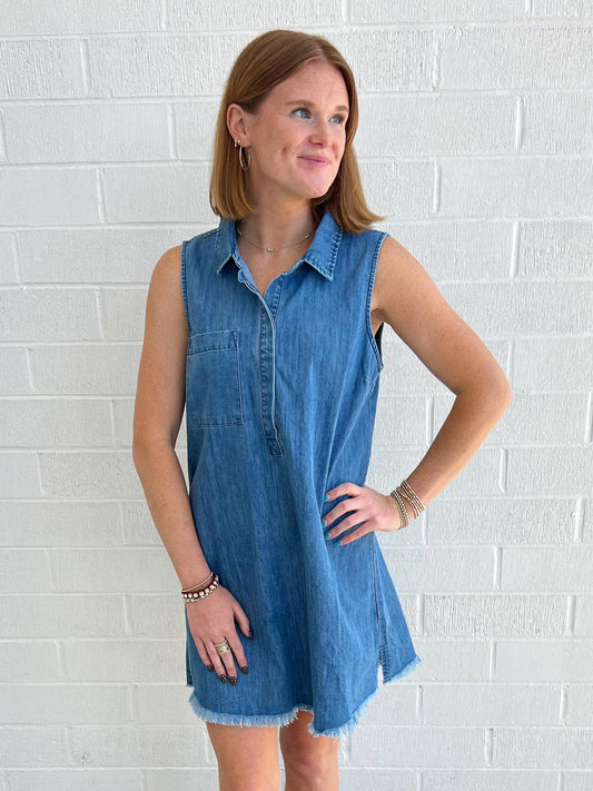 Denim shirt Dress