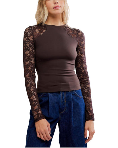 Free People No Excuse Long Sleeve Top