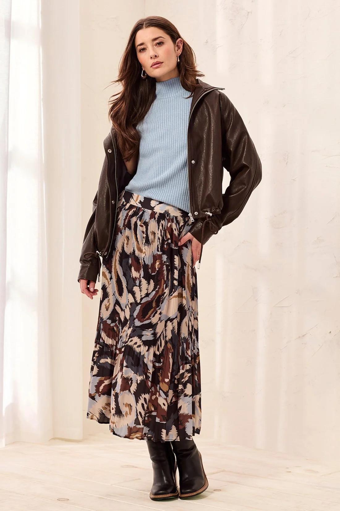 Plisse Skirt