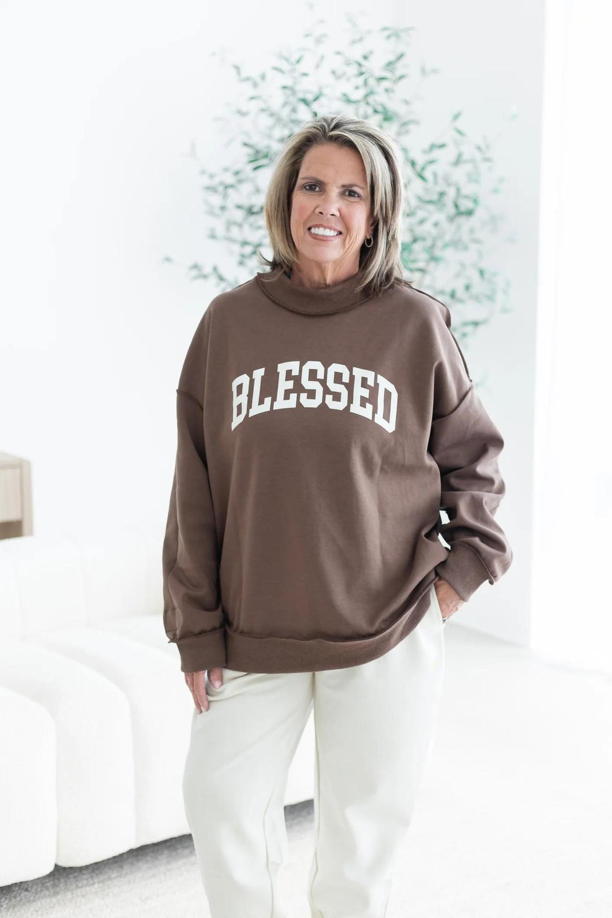 Reversible Thankful/Blessed-Mocha