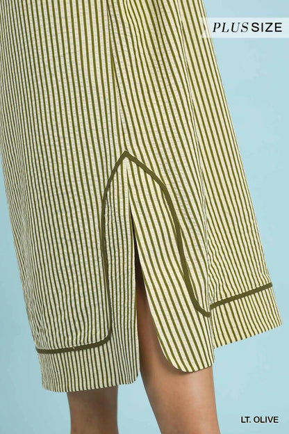 Border Stripe Dress