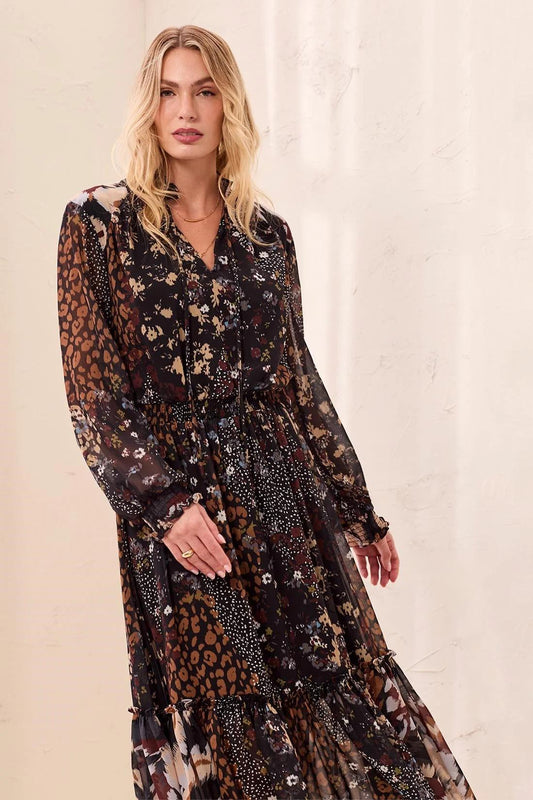 Mixed Drama Dress