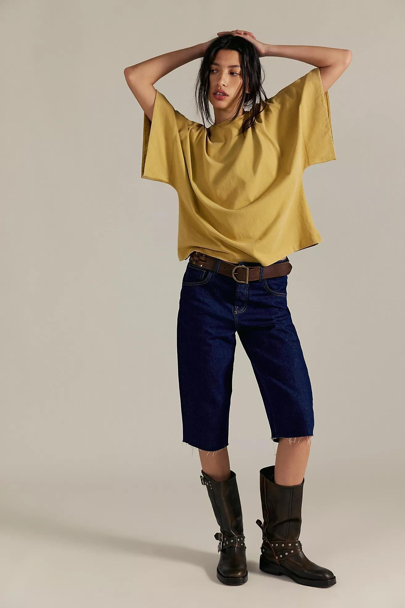 Free People Atlas Tee- Fallen Leaf