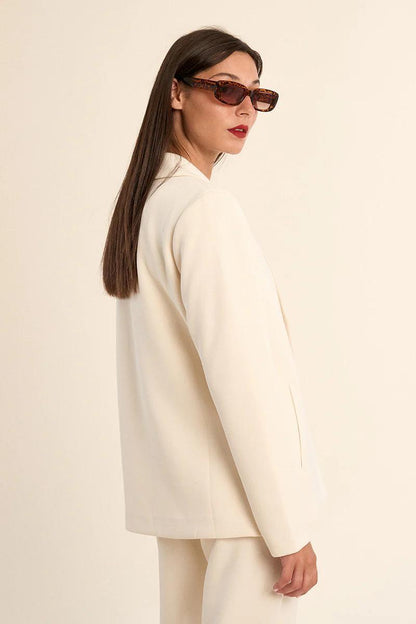 Gabrielle Paloma Blazer- Ivory