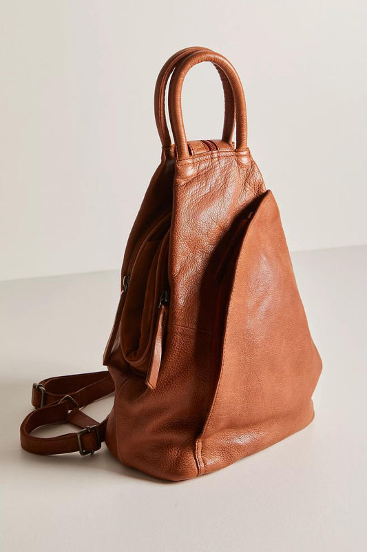 Soho Convertible Sling Bag- Distressed Brown